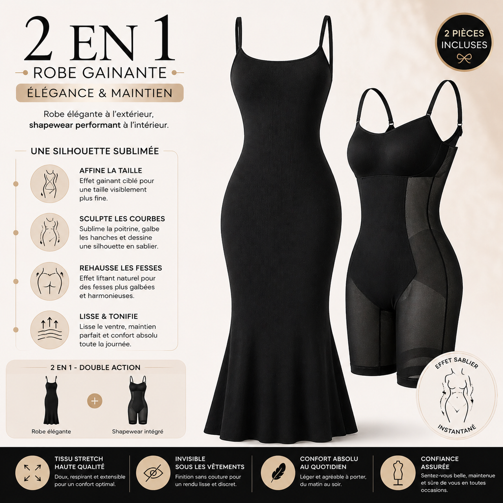 L’Or Robe Gainante 2-en-1